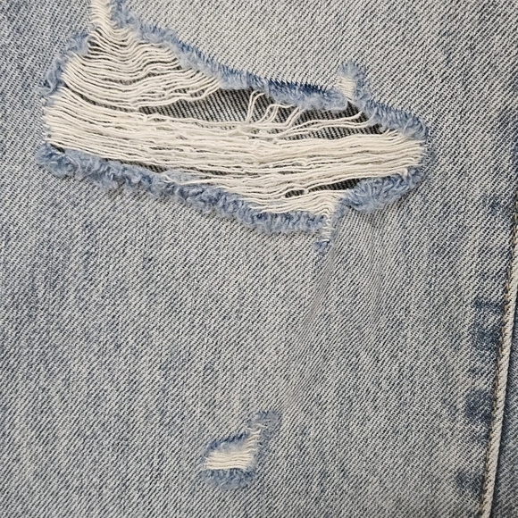 32 BLANKNYC THE MADISON HIGH RISE CROP DISTRESSED JEANS WOMEN'S SIZE 24 - Picture 3 of 10